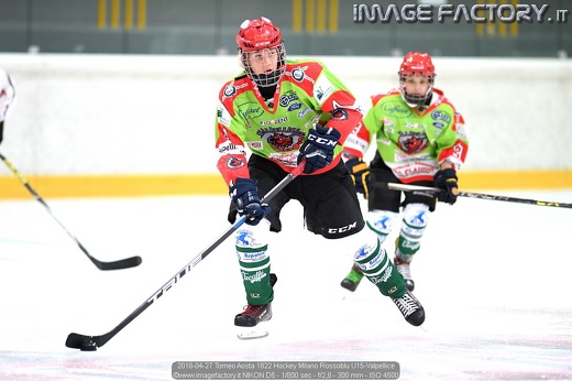 2018-04-27 Torneo Aosta 1822 Hockey Milano Rossoblu U15-Valpellice